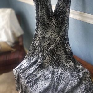 Leopard Print Sleeveless Dress